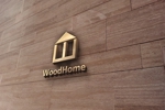 haruru (haruru2015)さんの株式会社WoodHome.TKの「工務店・不動産」のロゴへの提案