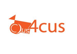 吉野久和 (q_design)さんの個人フォトポートフォリオサイト「4CUS」のロゴ作成への提案
