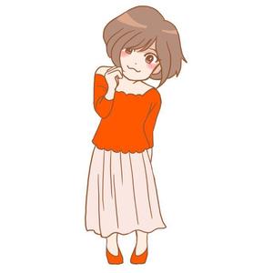 ちよろ ()さんの女性モデル・タレントのキャラクターデザインへの提案
