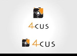 SPINNERS (spinners)さんの個人フォトポートフォリオサイト「4CUS」のロゴ作成への提案