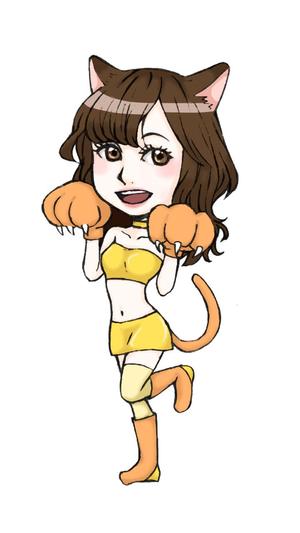 さんぱくがん (michiaki_490)さんの女性モデル・タレントのキャラクターデザインへの提案