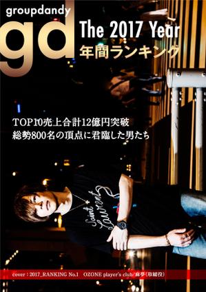 design000 ()さんのホストクラブパンフレットの表紙デザインへの提案