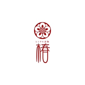 TAD (Sorakichi)さんのレンタル着物屋  椿のロゴへの提案