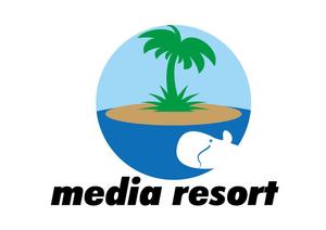 日和屋 hiyoriya (shibazakura)さんの株式会社 media resort の会社ロゴへの提案