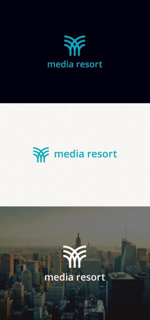 tanaka10 (tanaka10)さんの株式会社 media resort の会社ロゴへの提案