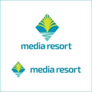queuecat (queuecat)さんの株式会社 media resort の会社ロゴへの提案