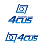 oo_design (oo_design)さんの個人フォトポートフォリオサイト「4CUS」のロゴ作成への提案