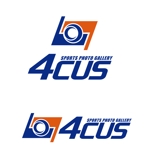 oo_design (oo_design)さんの個人フォトポートフォリオサイト「4CUS」のロゴ作成への提案