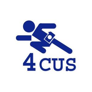 株式会社ティル (scheme-t)さんの個人フォトポートフォリオサイト「4CUS」のロゴ作成への提案