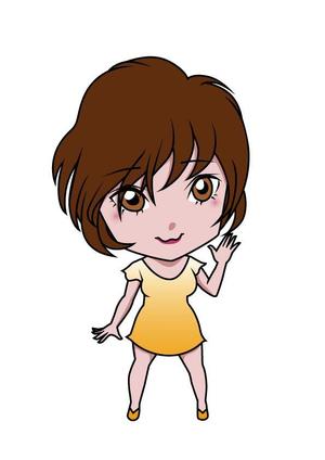 ひっぺ (alastar)さんの女性モデル・タレントのキャラクターデザインへの提案