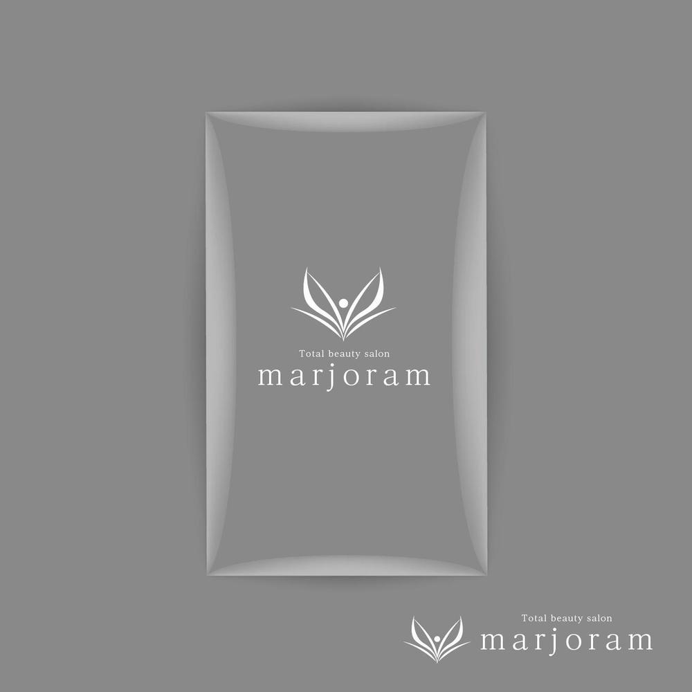 エステ Total beauty salon 『marjoram』のロゴ