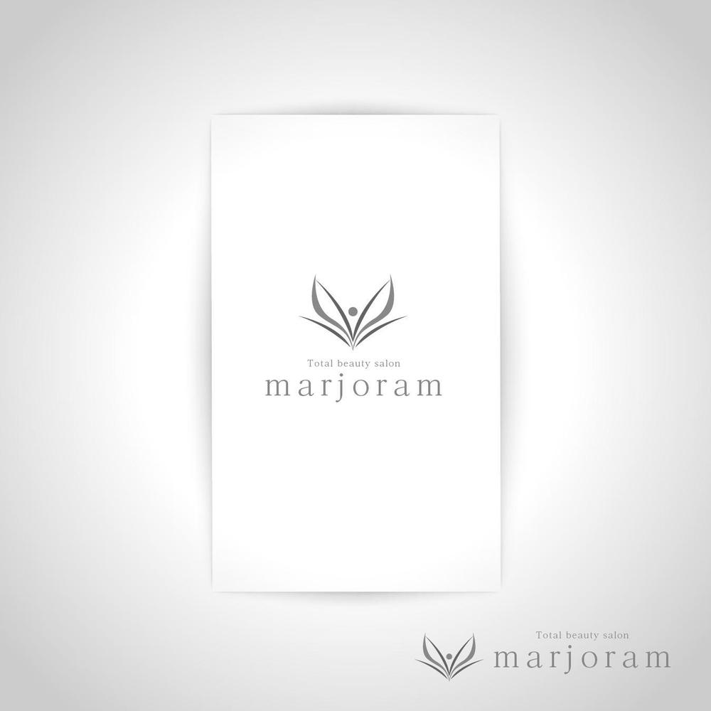 エステ Total beauty salon 『marjoram』のロゴ