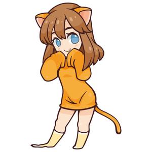 OKADAerk　オカダエリコ (okadaerk)さんの女性モデル・タレントのキャラクターデザインへの提案