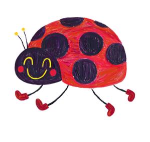lantostos (lantostos)さんのえがおのてんとうむし　イラストへの提案