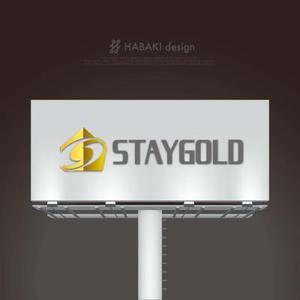 HABAKIdesign (hirokiabe58)さんの不動産会社「STAYGOLD」のロゴへの提案