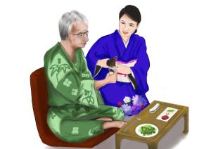 komi ちゃん (djkomi)さんの着物姿の女性の美人画制作の依頼への提案
