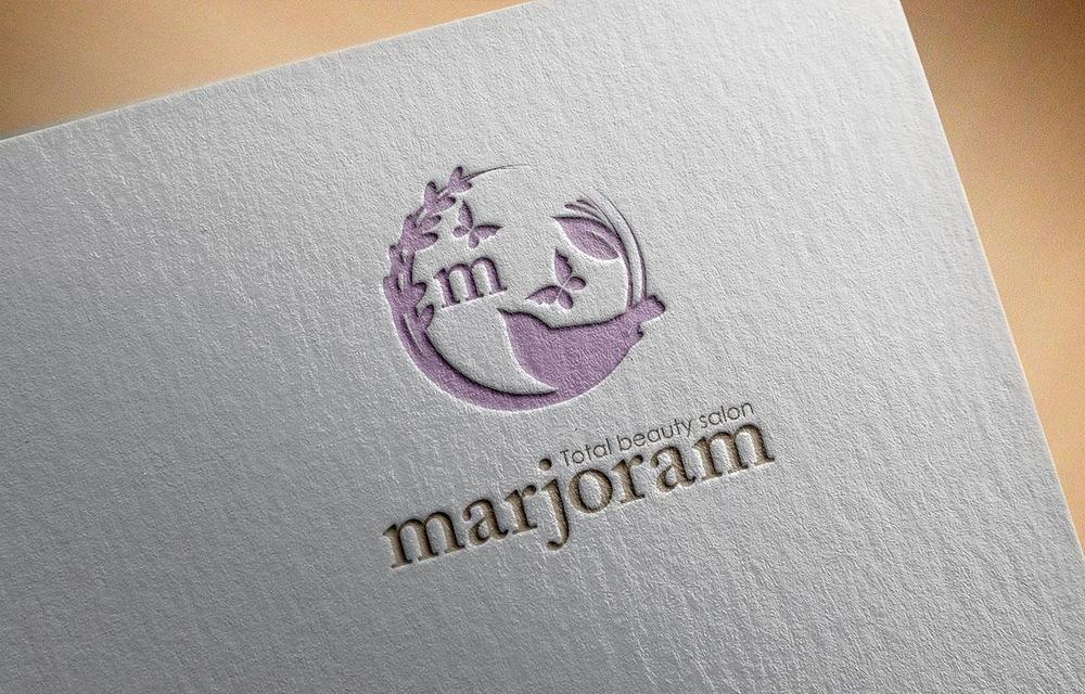 エステ Total beauty salon 『marjoram』のロゴ