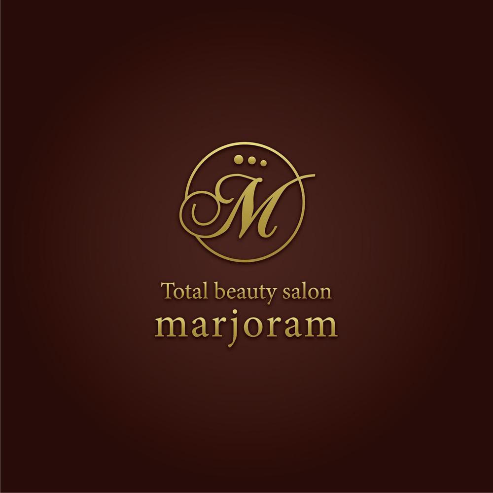 エステ Total beauty salon 『marjoram』のロゴ