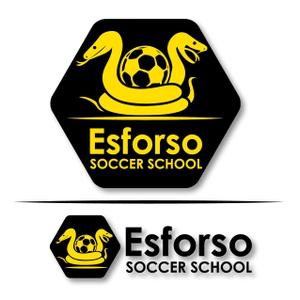 Studio DeE (dee0802)さんの現役サッカー選手、今年度開校サッカースクール 「Esforso」 の ロゴへの提案