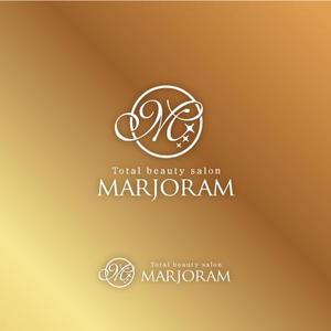 Mac-ker (mac-ker)さんのエステ Total beauty salon 『marjoram』のロゴへの提案