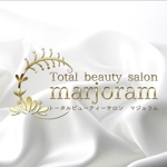 holdout7777.com (holdout7777)さんのエステ Total beauty salon 『marjoram』のロゴへの提案