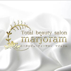 holdout7777.com (holdout7777)さんのエステ Total beauty salon 『marjoram』のロゴへの提案