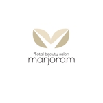 さんのエステ Total beauty salon 『marjoram』のロゴへの提案