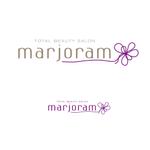 sklibero (sklibero)さんのエステ Total beauty salon 『marjoram』のロゴへの提案