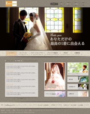 ayako web designing (etoile)さんの【急募】レンタルドレスのＴＯＰページデザインへの提案