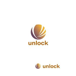 niki161 (nashiniki161)さんの新規事業立上げ支援サービス「unlock」のロゴへの提案