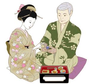 hideojoyabegin (hideojoya)さんの着物姿の女性の美人画制作の依頼への提案