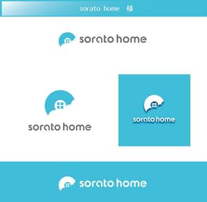 FISHERMAN (FISHERMAN)さんの住宅建築部新規展開による屋号「sorato home」もしくは、「sorato 建築工房」のロゴへの提案