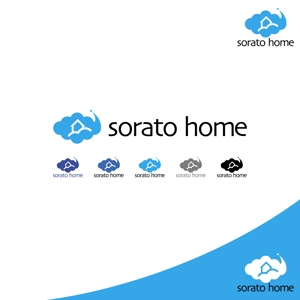ロゴ研究所 (rogomaru)さんの住宅建築部新規展開による屋号「sorato home」もしくは、「sorato 建築工房」のロゴへの提案