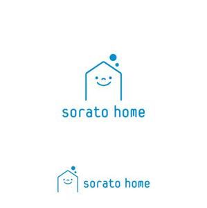 DeeDeeGraphics (DeeDeeGraphics)さんの住宅建築部新規展開による屋号「sorato home」もしくは、「sorato 建築工房」のロゴへの提案