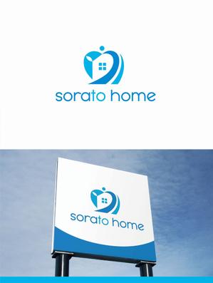 forever (Doing1248)さんの住宅建築部新規展開による屋号「sorato home」もしくは、「sorato 建築工房」のロゴへの提案