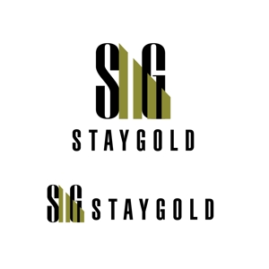 chanlanさんの不動産会社「STAYGOLD」のロゴへの提案