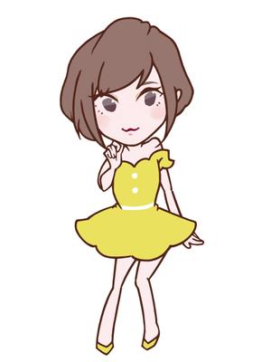 笠岡 (kasaoka)さんの女性モデル・タレントのキャラクターデザインへの提案