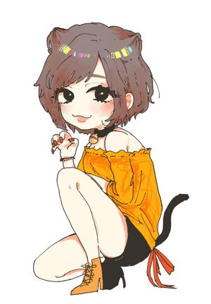 yata. (jicol)さんの女性モデル・タレントのキャラクターデザインへの提案