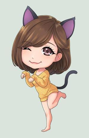 ちょりそー（仮） (chocop)さんの女性モデル・タレントのキャラクターデザインへの提案