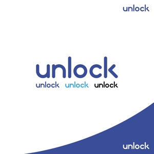 ロゴ研究所 (rogomaru)さんの新規事業立上げ支援サービス「unlock」のロゴへの提案