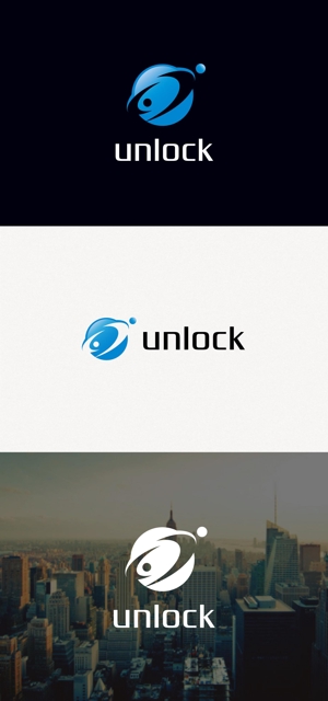tanaka10 (tanaka10)さんの新規事業立上げ支援サービス「unlock」のロゴへの提案