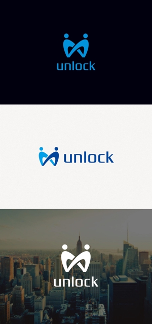 tanaka10 (tanaka10)さんの新規事業立上げ支援サービス「unlock」のロゴへの提案