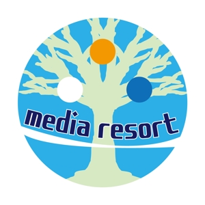 白湯 ()さんの株式会社 media resort の会社ロゴへの提案