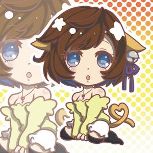 ユウナ (Yunaready)さんの女性モデル・タレントのキャラクターデザインへの提案
