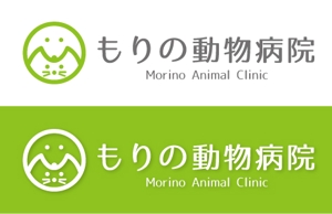 Hiko-KZ Design (hiko-kz)さんの動物病院　「もりの動物病院」のロゴへの提案
