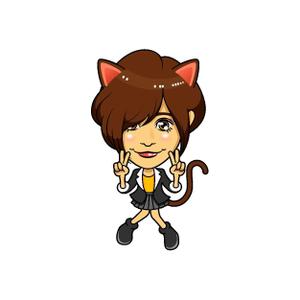 kitten_Blue (kitten_Blue)さんの女性モデル・タレントのキャラクターデザインへの提案