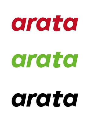 treepaddyさんの「arata」のロゴ作成への提案