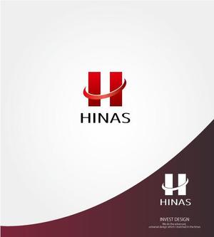 invest (invest)さんの新規設立会社：株式会社「HINAS」のロゴへの提案