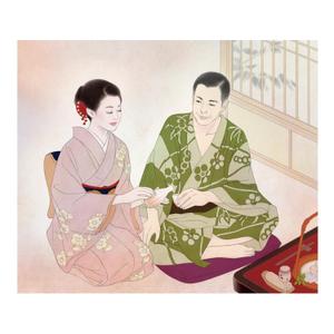 tomotomosho (tomotomosho)さんの着物姿の女性の美人画制作の依頼への提案