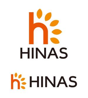 tsujimo (tsujimo)さんの新規設立会社：株式会社「HINAS」のロゴへの提案